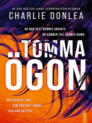 cover image of Tomma ögon